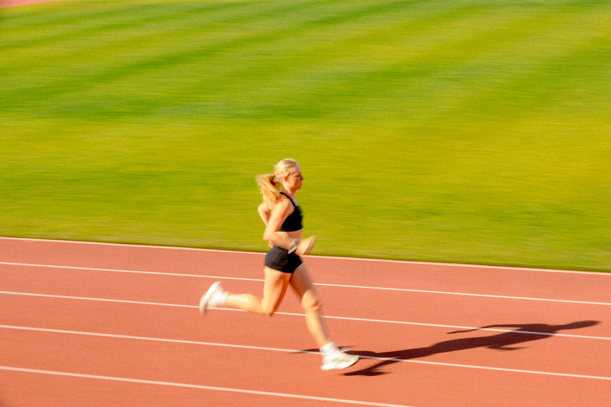 The coach is running.